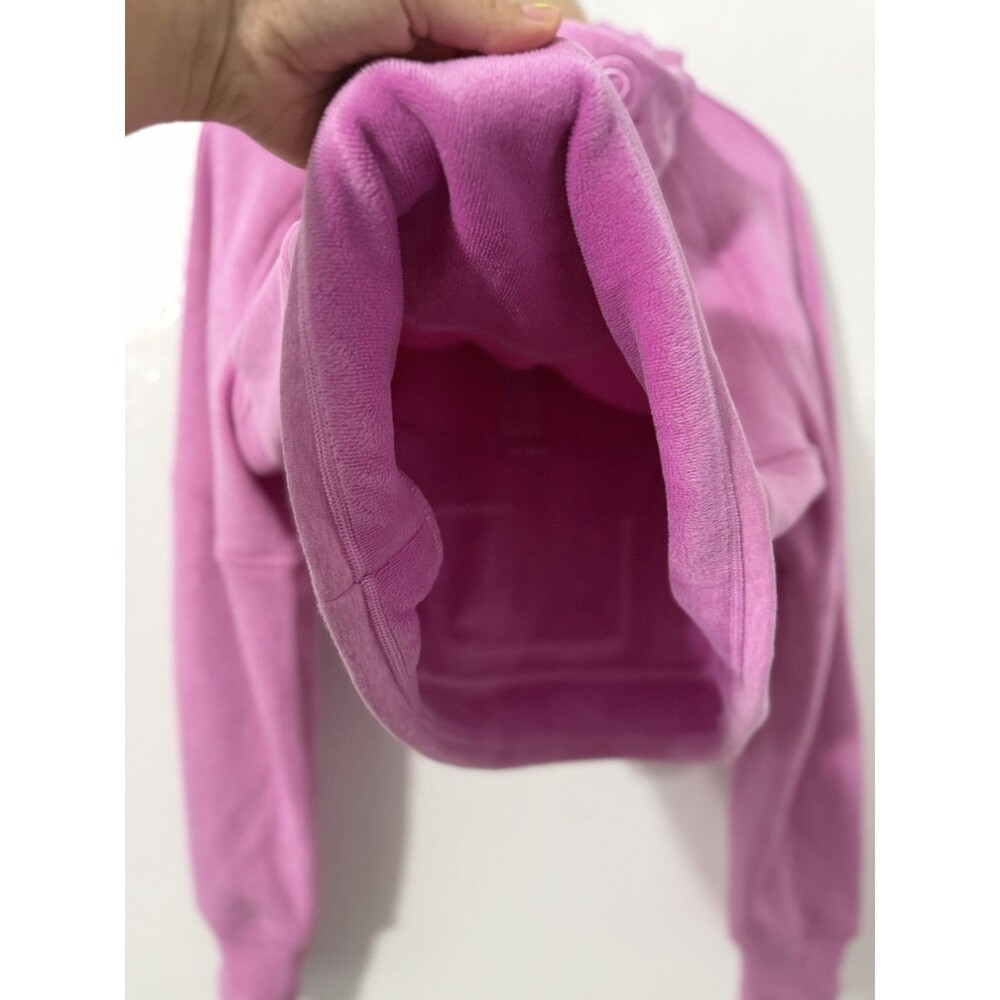 Lululemon Scuba Oversized Half-Zip Hoodie *Plush Heathered Dahlia Mauve Pink M/L - Picture 4 of 7